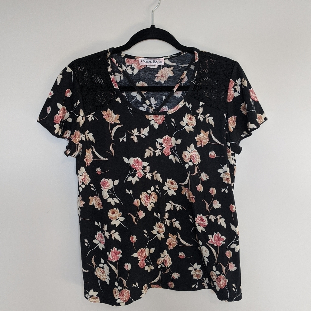 Floral tee
